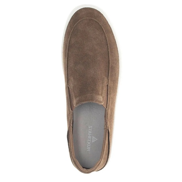 Staheekum Men's Flipside Suede Memory Foam Casual Slip-On Shoes - Picture 5 of 5